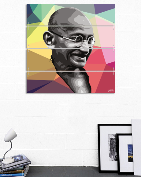 Gandhi (Canvas)