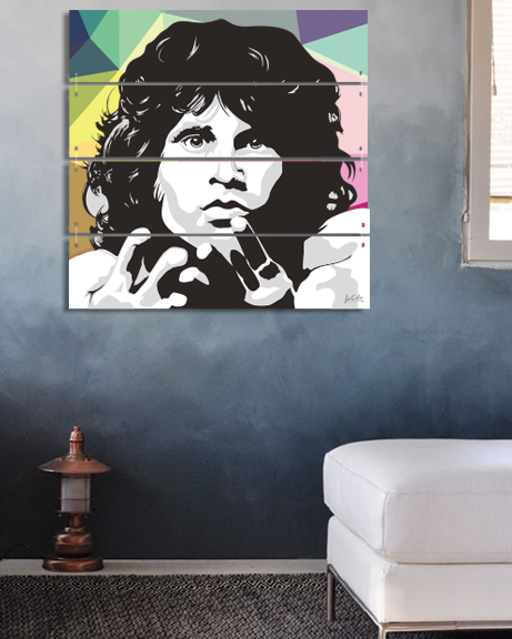 Jim Morrison (Canvas)